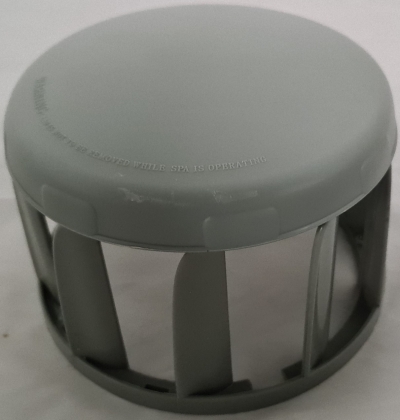 filter upstand and lid - grey